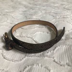 J Crew genuine leather bracelet